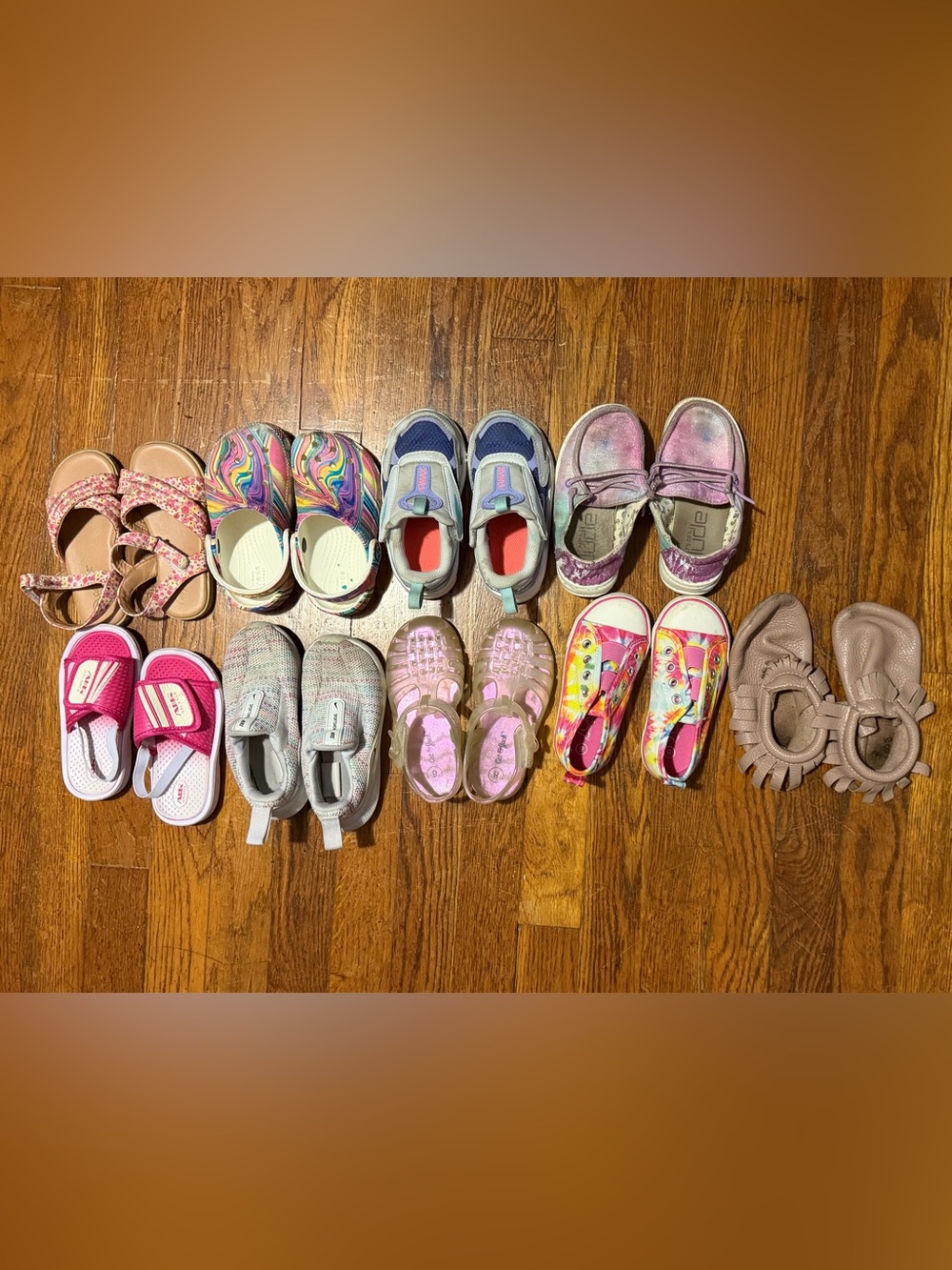 Girls Size 8C Shoe Lot